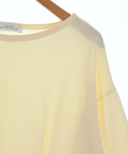 green label relaxing（グリーンレーベルリラクシング）Tシャツ・カットソー 黄 サイズ:F レディース/2200693361084