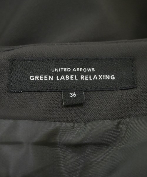 green label relaxing（グリーンレーベルリラクシング）ひざ丈スカート グレー サイズ:36(S位) レディース/2200693585190