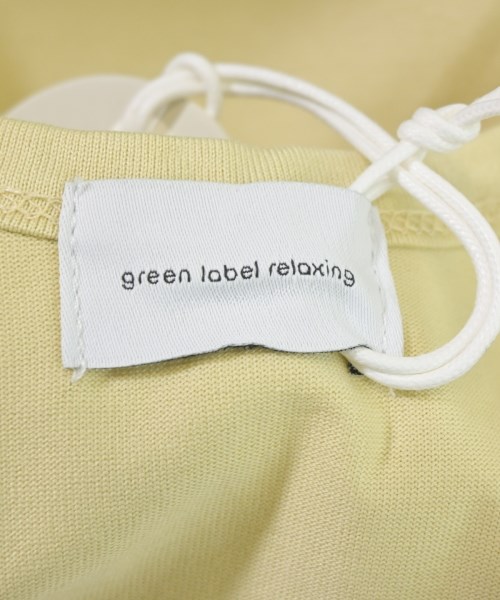 green label relaxing（グリーンレーベルリラクシング）Tシャツ・カットソー 黄 サイズ:F レディース/2200697050038