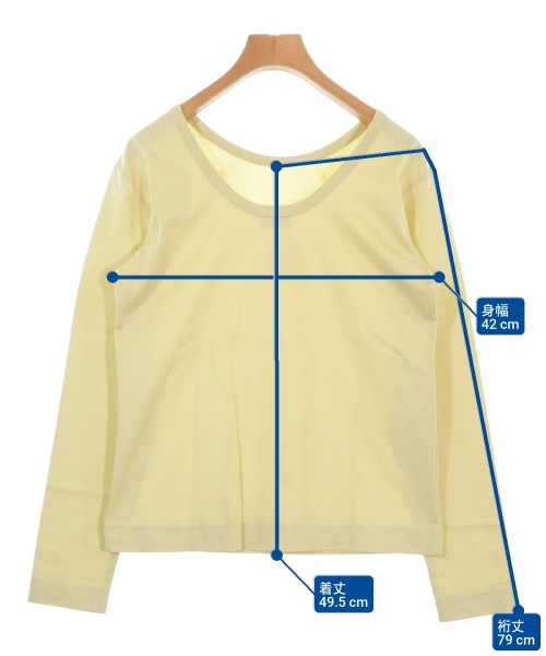 green label relaxing（グリーンレーベルリラクシング）Tシャツ・カットソー 黄 サイズ:F レディース/2200697050038