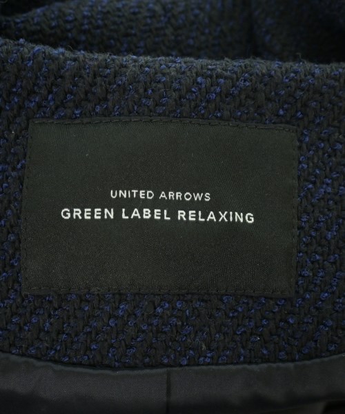 green label relaxing（グリーンレーベルリラクシング）ノーカラージャケット 紺 サイズ:40(M位) レディース/2200689568015