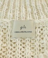 green label relaxing（グリーンレーベルリラクシング）ニット・セーター 白 サイズ:F レディース/2200692062012