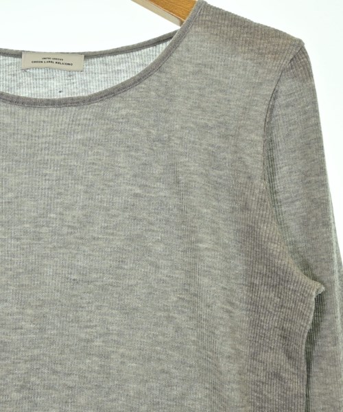 green label relaxing（グリーンレーベルリラクシング）Tシャツ・カットソー グレー サイズ:-(M位) レディース/2200693852070
