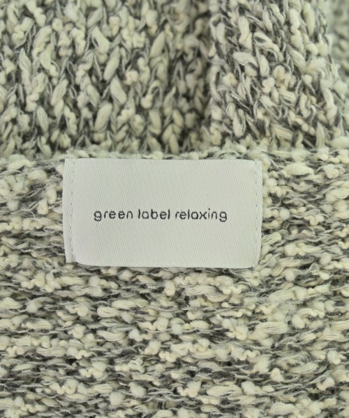 green label relaxing（グリーンレーベルリラクシング）ニット・セーター グレー サイズ:F レディース/2200693852100