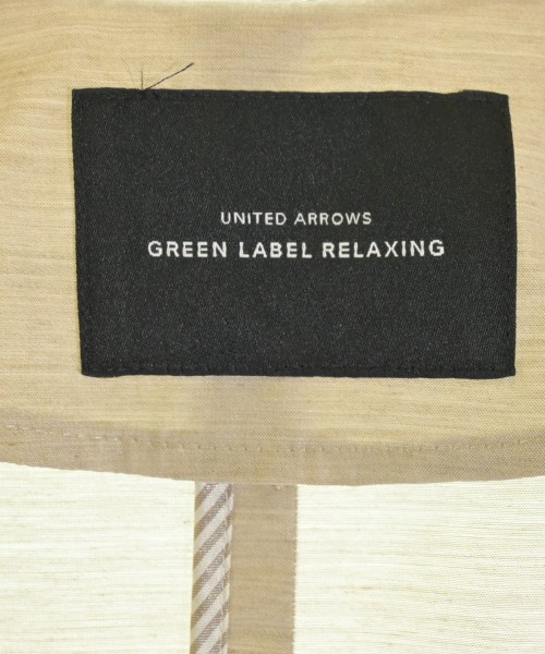 green label relaxing（グリーンレーベルリラクシング）ノーカラージャケット ベージュ サイズ:38(M位) レディース/2200692945056