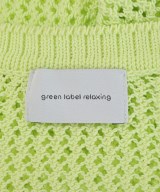 green label relaxing（グリーンレーベルリラクシング）カーディガン 緑 サイズ:F レディース/2200693581215