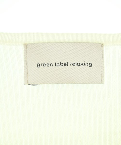 green label relaxing（グリーンレーベルリラクシング）ニット・セーター 白 サイズ:F レディース/2200691082165
