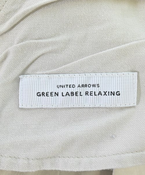 green label relaxing（グリーンレーベルリラクシング）スラックス ベージュ サイズ:36(S位) レディース/2200693846017