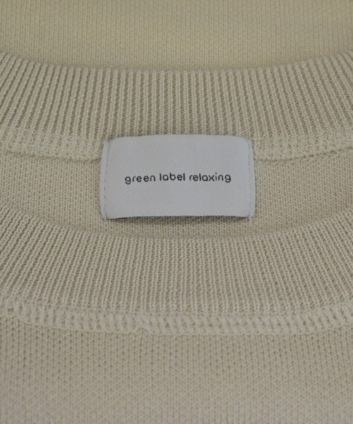 green label relaxing（グリーンレーベルリラクシング）ニット・セーター ベージュ サイズ:F レディース/2200696062117