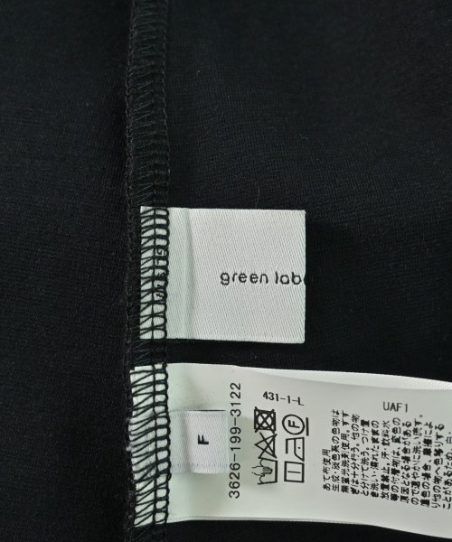 green label relaxing（グリーンレーベルリラクシング）ワンピース 黒 サイズ:F レディース/2200696813030