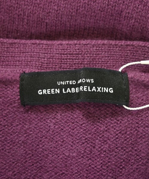 green label relaxing（グリーンレーベルリラクシング）ニット・セーター 紫 サイズ:F レディース/2200692984031