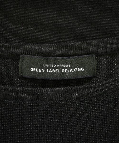 green label relaxing（グリーンレーベルリラクシング）ニット・セーター 黒 サイズ:F レディース/2200694131358
