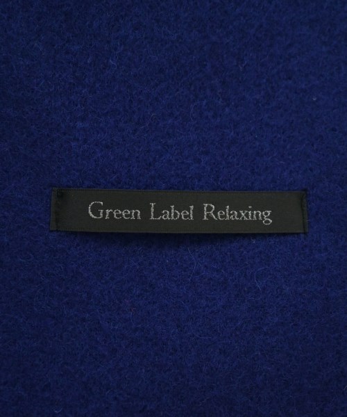 green label relaxing（グリーンレーベルリラクシング）ストール 青 サイズ:- レディース/2200695807139