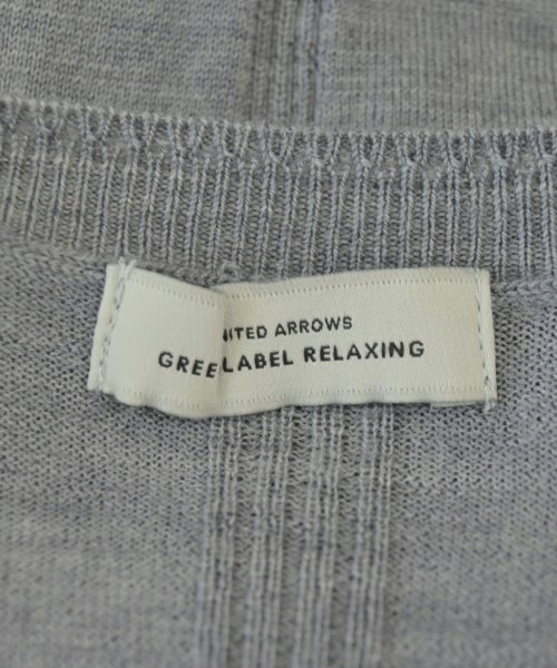 green label relaxing（グリーンレーベルリラクシング）ニット・セーター グレー サイズ:F レディース/2200695296063