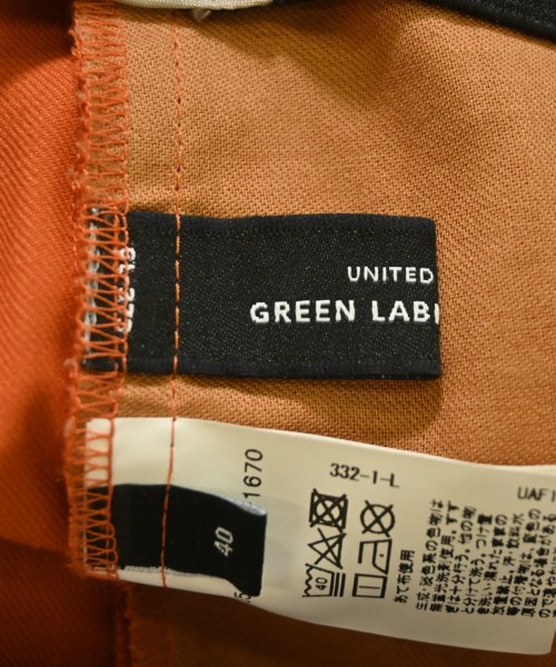green label relaxing（グリーンレーベルリラクシング）スラックス オレンジ サイズ:40(M位) レディース/2200695296070