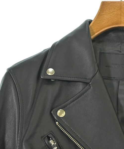 green label relaxing（グリーンレーベルリラクシング）ライダース 黒 サイズ:40(M位) レディース/2200698991019