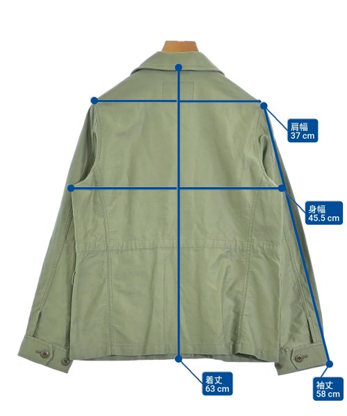 green label relaxing（グリーンレーベルリラクシング）ミリタリーブルゾン カーキ サイズ:40(M位) レディース/2200693720041