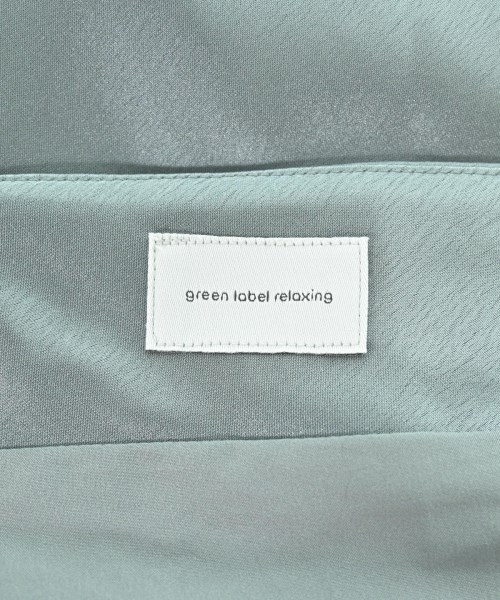 green label relaxing（グリーンレーベルリラクシング）ワンピース 青 サイズ:-(L位) レディース/2200693774082