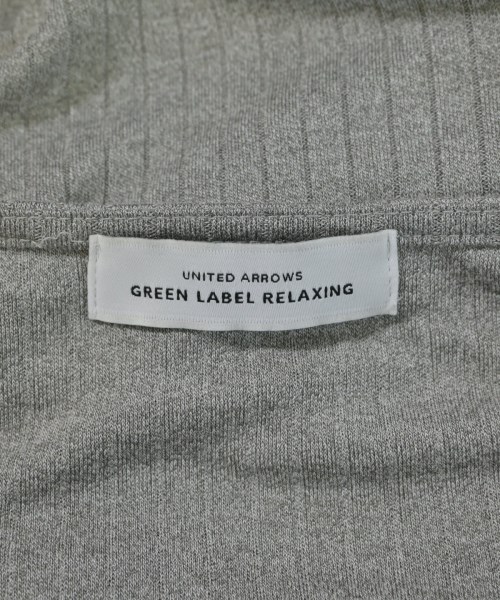 green label relaxing（グリーンレーベルリラクシング）Tシャツ・カットソー グレー サイズ:F レディース/2200693774105