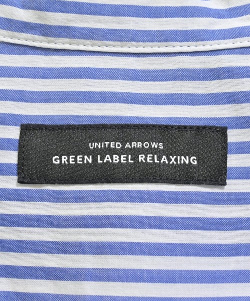 green label relaxing（グリーンレーベルリラクシング）ブラウス 青 サイズ:F レディース/2200696324024