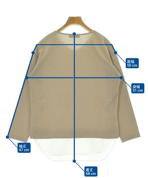 green label relaxing（グリーンレーベルリラクシング）Tシャツ・カットソー ベージュ サイズ:-(M位) レディース/2200692650363