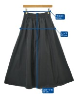 green label relaxing（グリーンレーベルリラクシング）ロング・マキシ丈スカート 黒 サイズ:38(M位) レディース/2200696557033