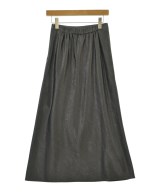green label relaxing（グリーンレーベルリラクシング）ロング・マキシ丈スカート グレー サイズ:38(M位) レディース/2200694382040