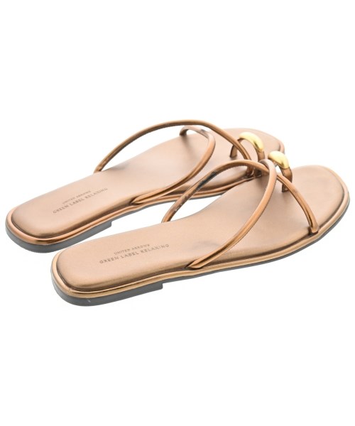 green label relaxing（グリーンレーベルリラクシング）サンダル 茶 サイズ:L(24.5cm位) レディース/2200695705015