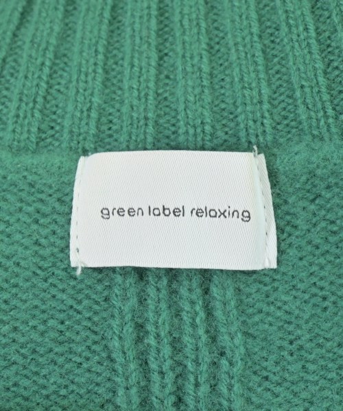 green label relaxing（グリーンレーベルリラクシング）ニット・セーター 緑 サイズ:F レディース/2200695350116