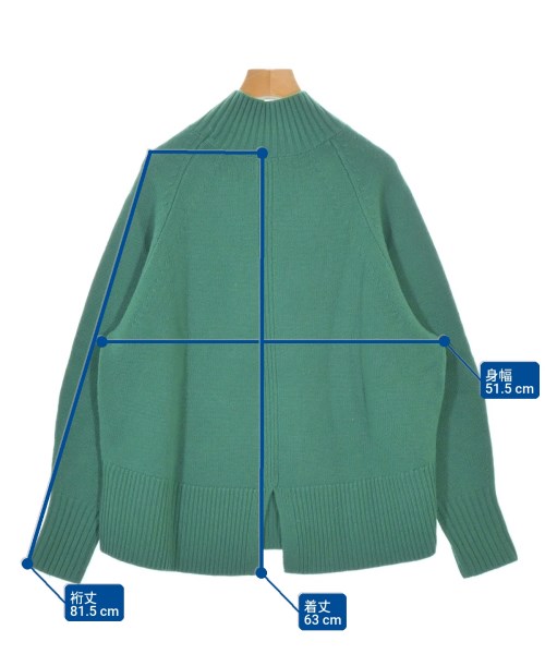 green label relaxing（グリーンレーベルリラクシング）ニット・セーター 緑 サイズ:F レディース/2200695350116