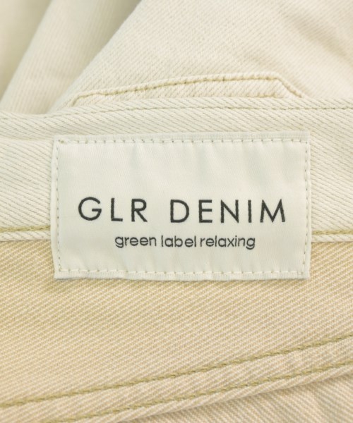 green label relaxing（グリーンレーベルリラクシング）デニムパンツ 白 サイズ:40(M位) レディース/2200695350123