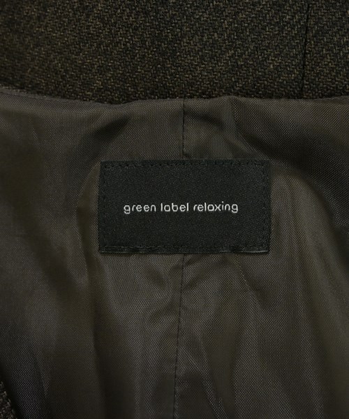 green label relaxing（グリーンレーベルリラクシング）ワンピース 茶 サイズ:F レディース/2200695397043