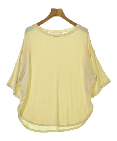 green label relaxing(グリーンレーベルリラクシング)Tシャツ・カットソー 黄 サイズ:F/2200695397050