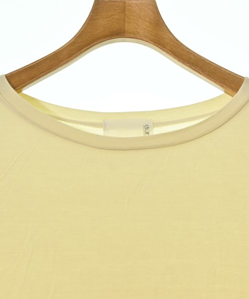 green label relaxing（グリーンレーベルリラクシング）Tシャツ・カットソー 黄 サイズ:F レディース/2200695397050