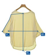 green label relaxing（グリーンレーベルリラクシング）Tシャツ・カットソー 黄 サイズ:F レディース/2200695397050