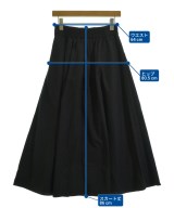 green label relaxing（グリーンレーベルリラクシング）ロング・マキシ丈スカート 黒 サイズ:38(M位) レディース/2200695939144