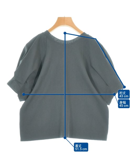 green label relaxing（グリーンレーベルリラクシング）Tシャツ・カットソー グレー サイズ:-(M位) レディース/2200697127013