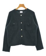 green label relaxing（グリーンレーベルリラクシング）カーディガン 黒 サイズ:F レディース/2200698026131