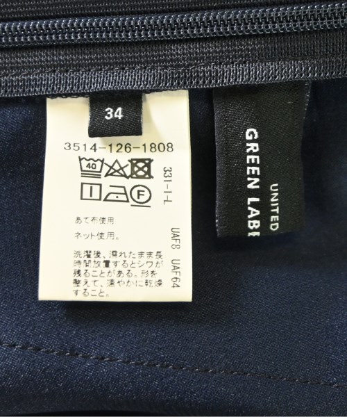 green label relaxing（グリーンレーベルリラクシング）スラックス 紺 サイズ:34(XS位) レディース/2200698026230
