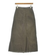 green label relaxing（グリーンレーベルリラクシング）ロング・マキシ丈スカート 茶 サイズ:36(S位) レディース/2200688669911