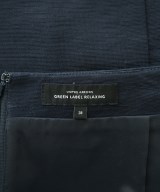 green label relaxing（グリーンレーベルリラクシング）ひざ丈スカート 紺 サイズ:38(M位) レディース/2200695392048