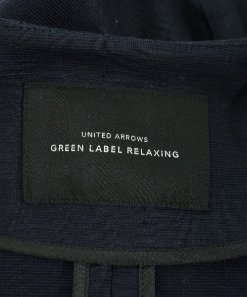 green label relaxing（グリーンレーベルリラクシング）ノーカラージャケット 紺 サイズ:38(M位) レディース/2200695392086