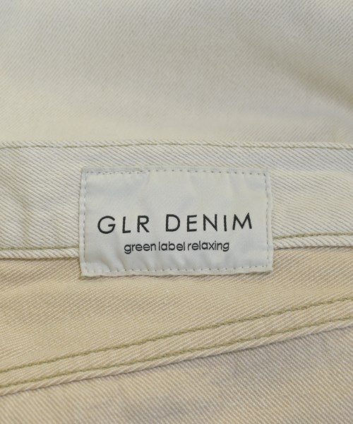 green label relaxing（グリーンレーベルリラクシング）デニムパンツ 白 サイズ:36(S位) レディース/2200696340017