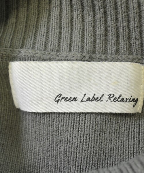 green label relaxing（グリーンレーベルリラクシング）ワンピース グレー サイズ:F レディース/2200691392073