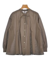 green label relaxing（グリーンレーベルリラクシング）ブラウス 茶 サイズ:S レディース/2200697702067