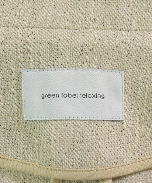 green label relaxing（グリーンレーベルリラクシング）テーラードジャケット 白 サイズ:36(S位) レディース/2200697889089