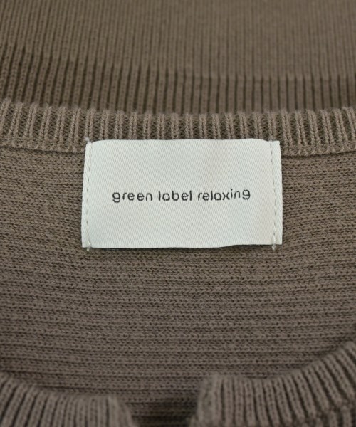 green label relaxing（グリーンレーベルリラクシング）カーディガン 茶 サイズ:-(M位) レディース/2200697889188