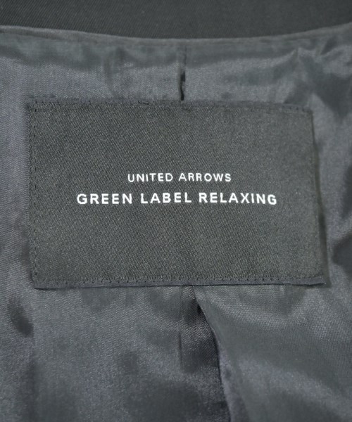 green label relaxing（グリーンレーベルリラクシング）ノーカラージャケット 黒 サイズ:36(S位) レディース/2200696117015