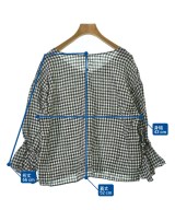 green label relaxing（グリーンレーベルリラクシング）ブラウス 黒 サイズ:F レディース/2200699684088