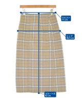 green label relaxing（グリーンレーベルリラクシング）ロング・マキシ丈スカート ベージュ サイズ:36(S位) レディース/2200700373017